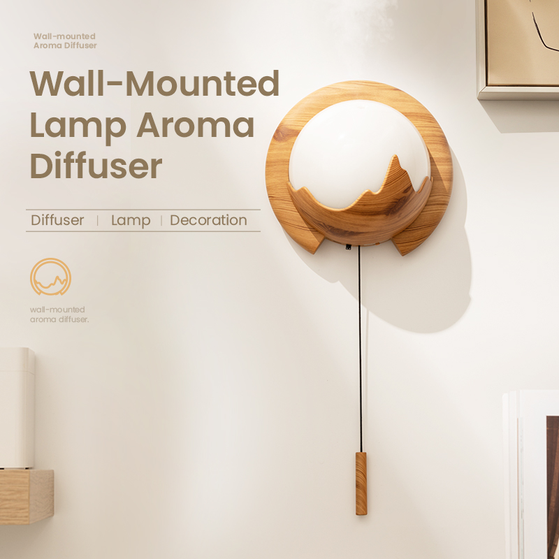150ml Wall-mounted Aroma Diffuser Night Light Home Mute