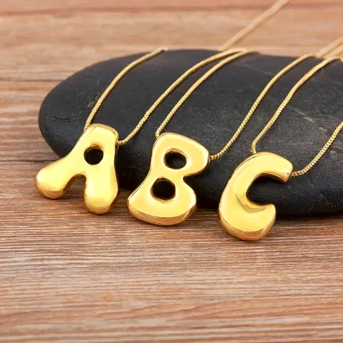 Letter Charm Necklace