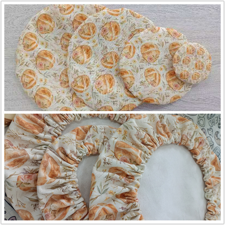 Biodegradable Beeswax Bowl Cover 3