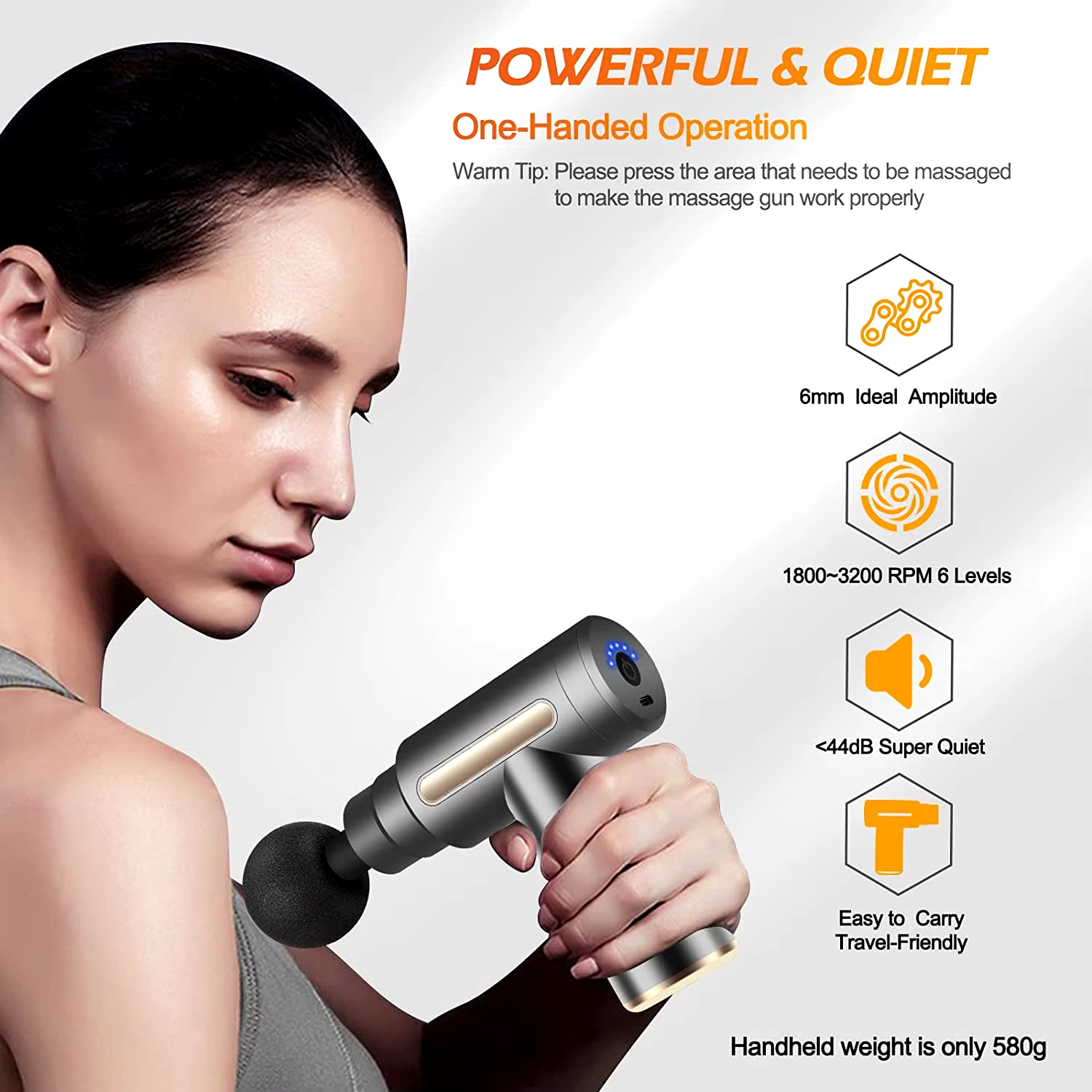 Compact Travel Massage Gun 4