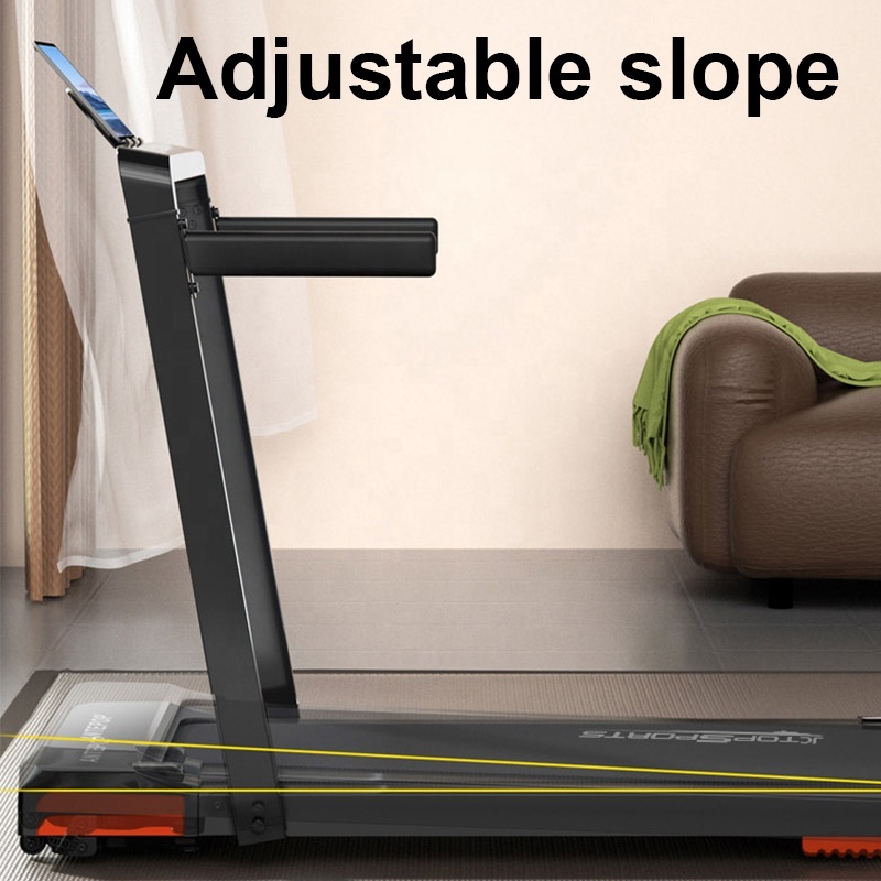 Flaches Portables Laufband 1-10 km/h Unter Schreibtisch 4