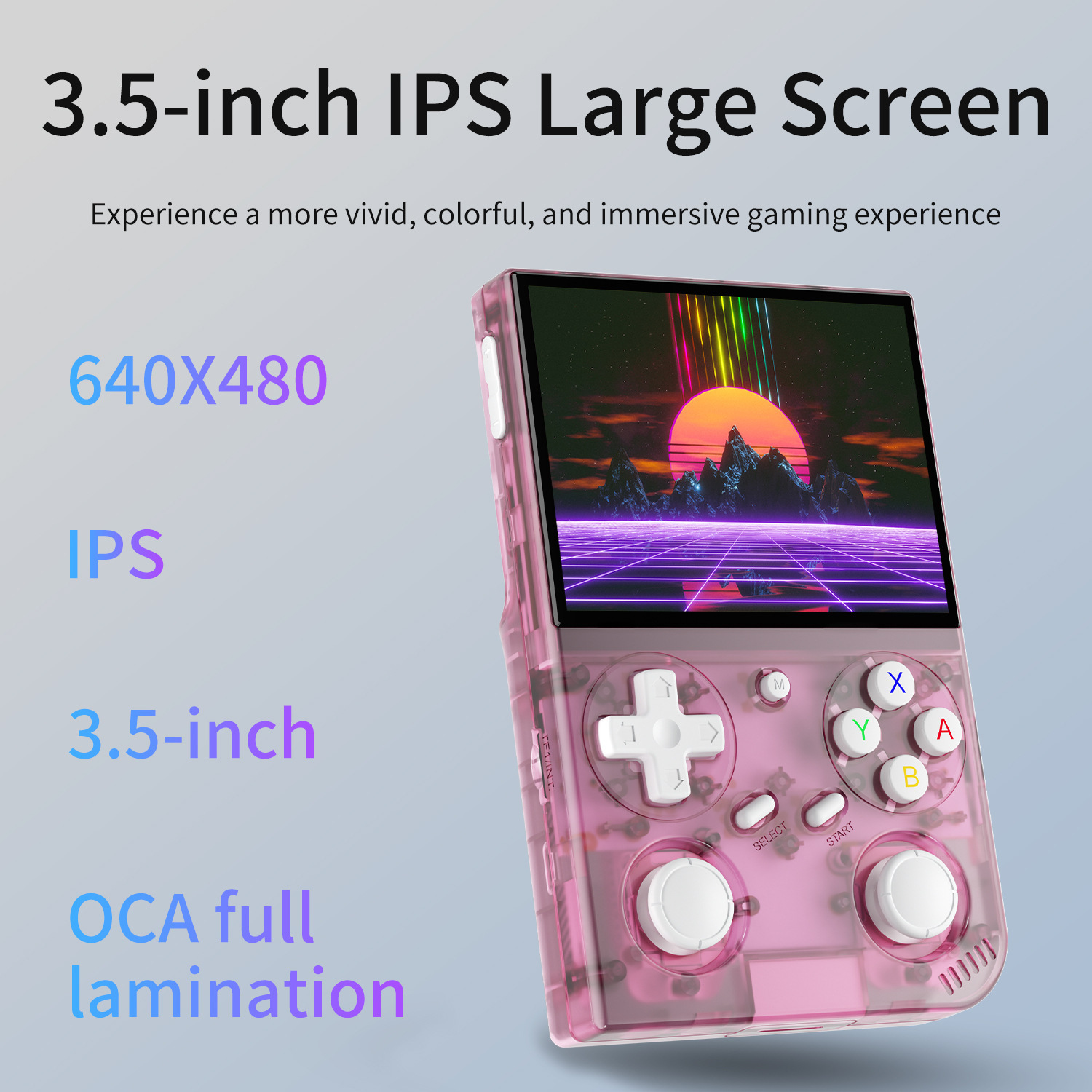 Portable 3.5-Inch Retro Handheld Game Console 4