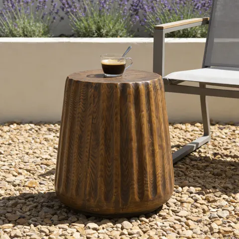 Tree Stump Side Table