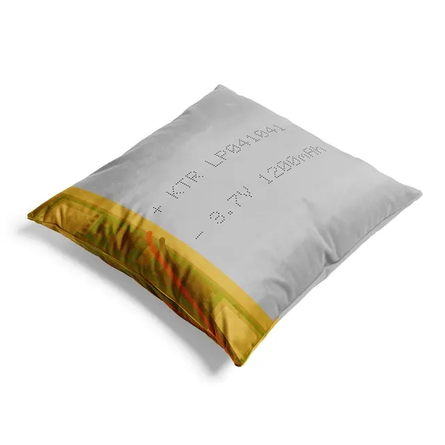 Square Funny Pattern Pillow Cover, 45x45 cm 2
