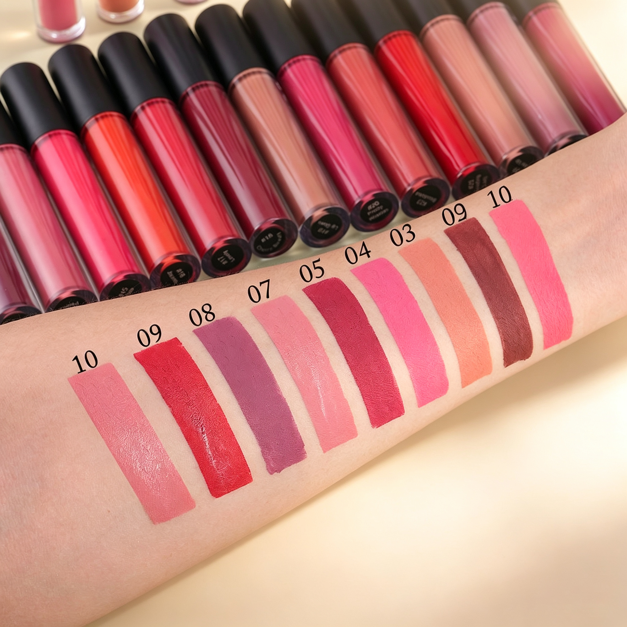 Creamy Liquid Lipstick and Lip Liner Set 2