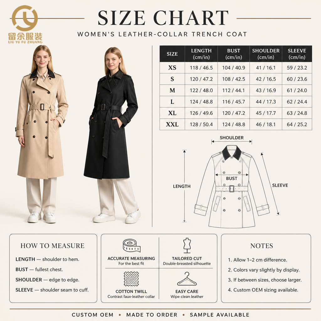 Women's Formal Office Winter Trench Coat 3