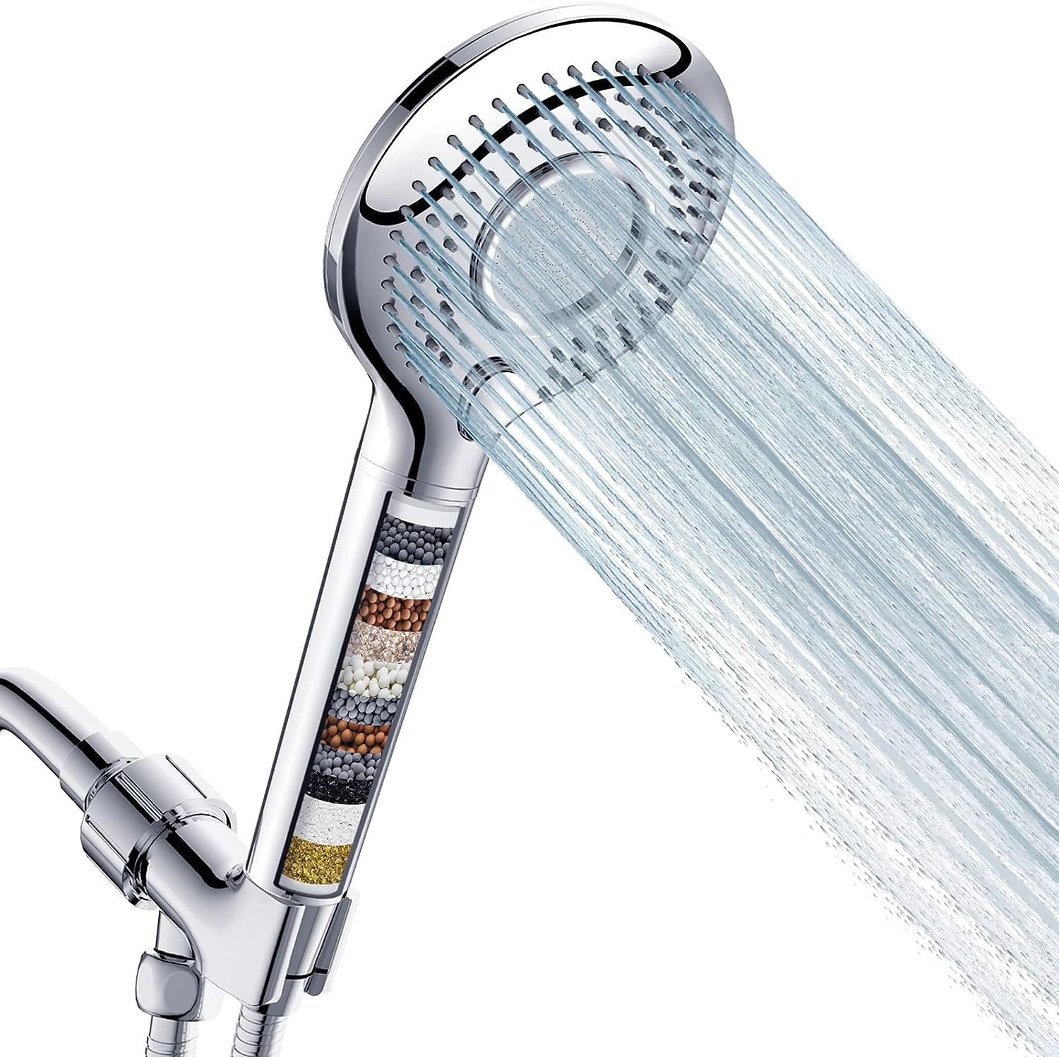 Bluetech Manual Shower Head Filter With Activated Carbon