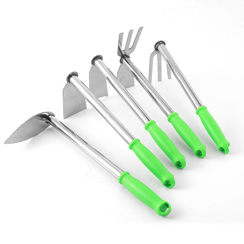 5-teiliges Kleingarten-Handwerkzeugset mit Hacke 2