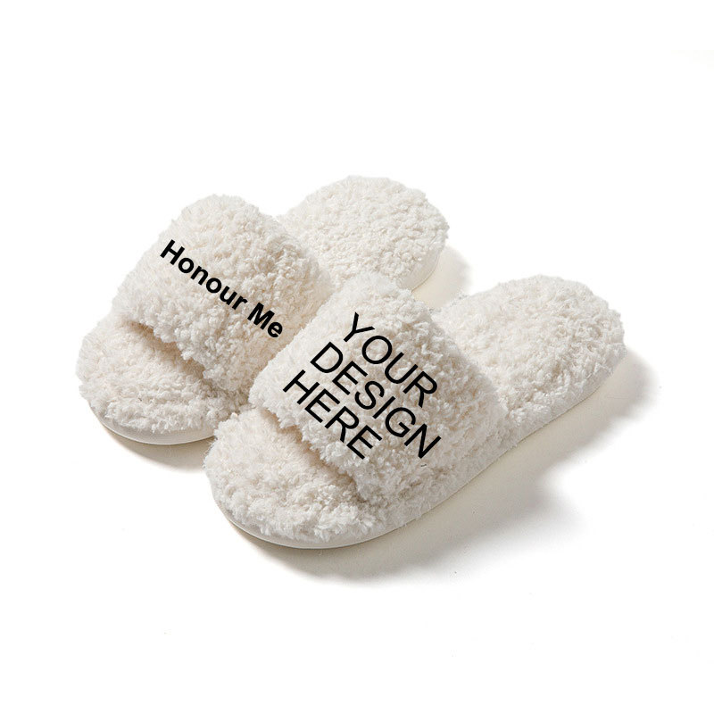 Design House Indoor Warm Comfortable Cute Female Slippers