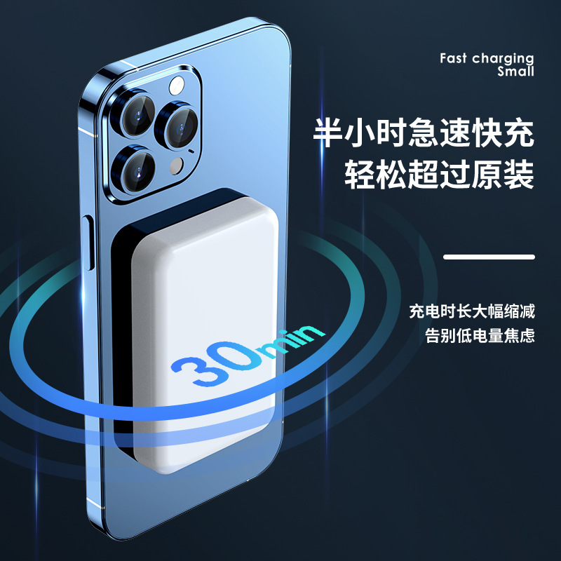 Magsafe Wireless Magnetic Power Bank 10000 Mah 20W 4