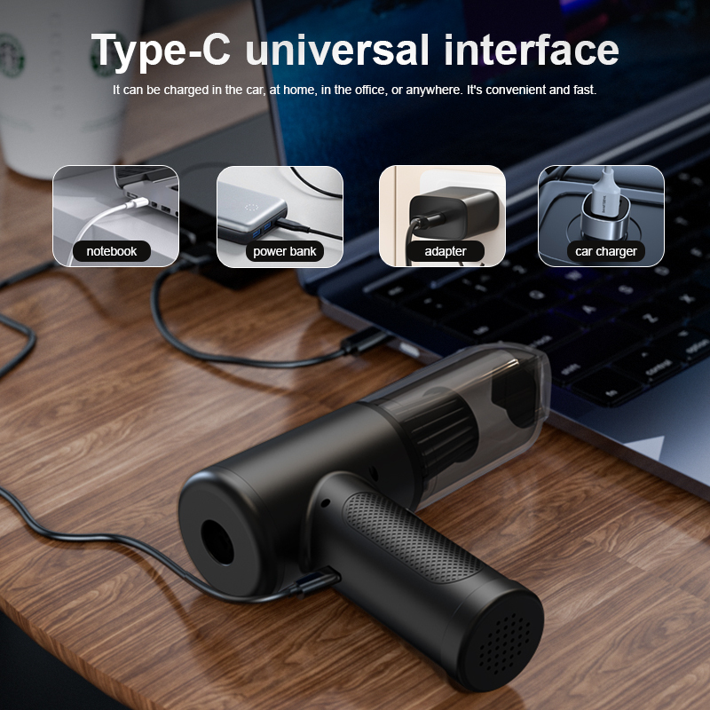 Wireless Mini Handheld Car Vacuum 2