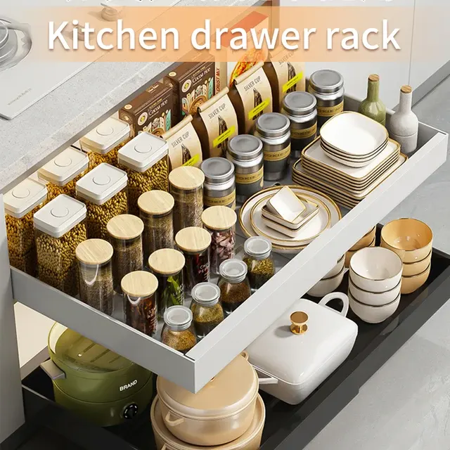 Pull-Out Kitchen Cabinet Shelf 3