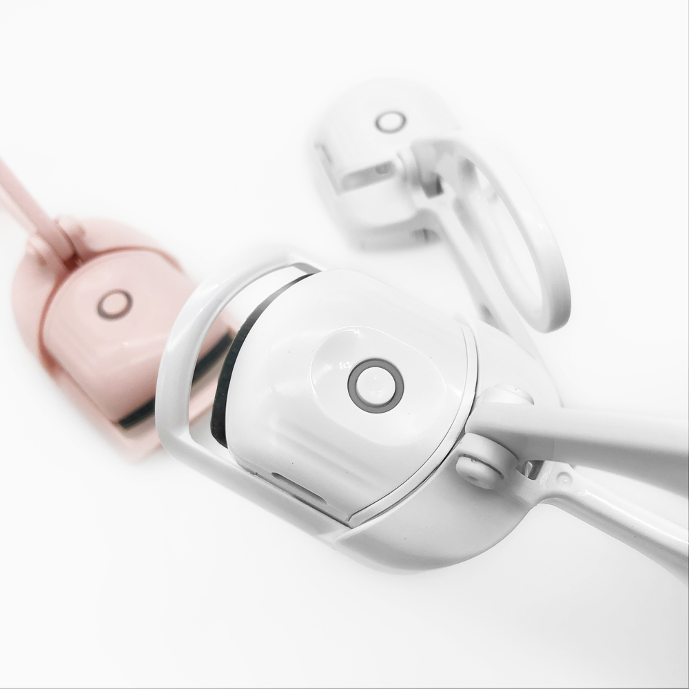 Pinke Mini-Wimpernzange mit USB-Akku 3