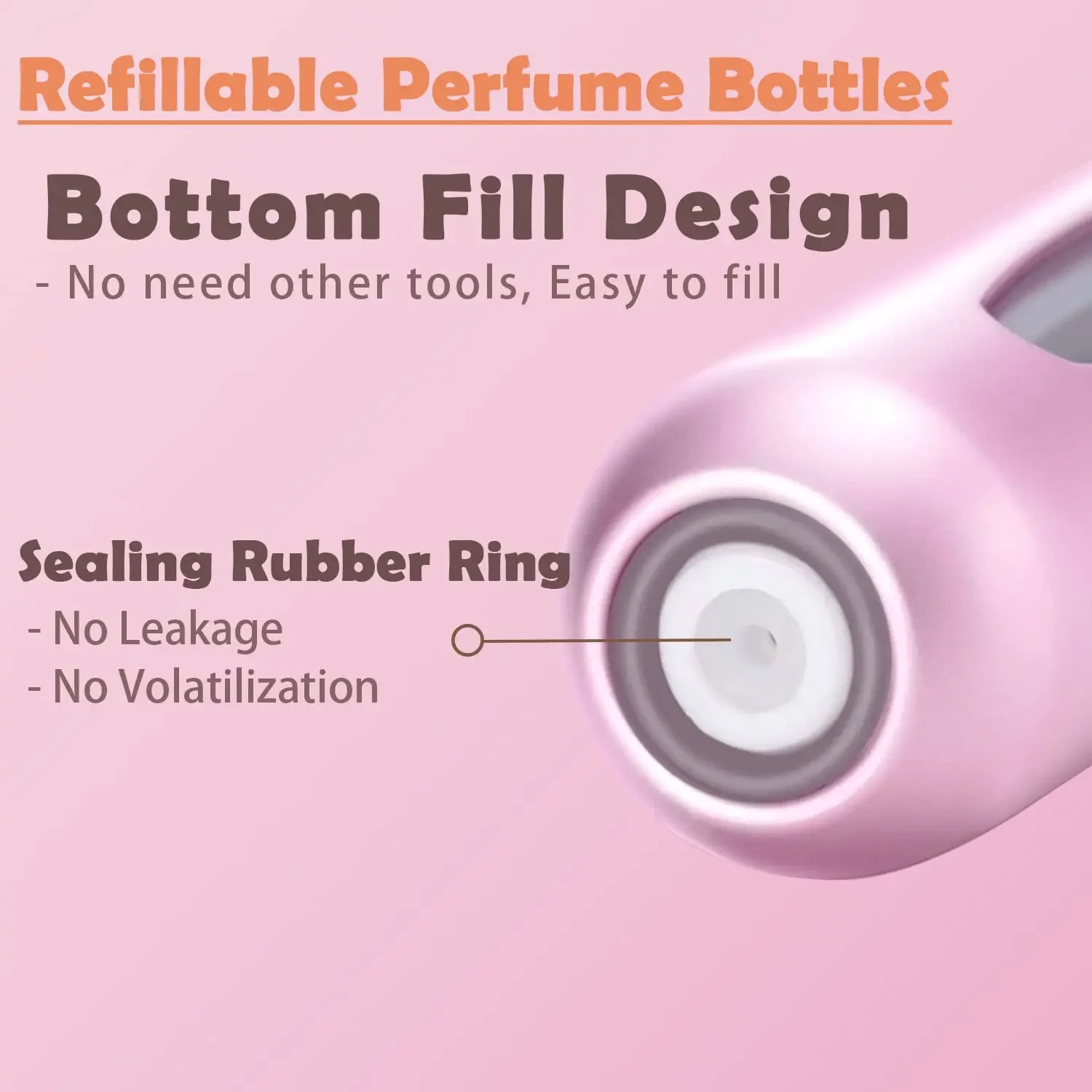 Portable Aluminum Perfume Atomizer 5 ml 2