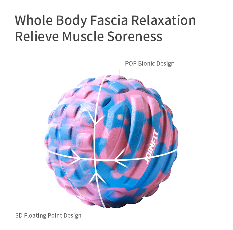 Pink Yoga Fascia Massage Ball Set 3
