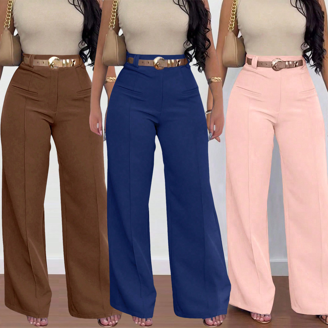 High-Waisted Wide-Leg Pants for Women 4