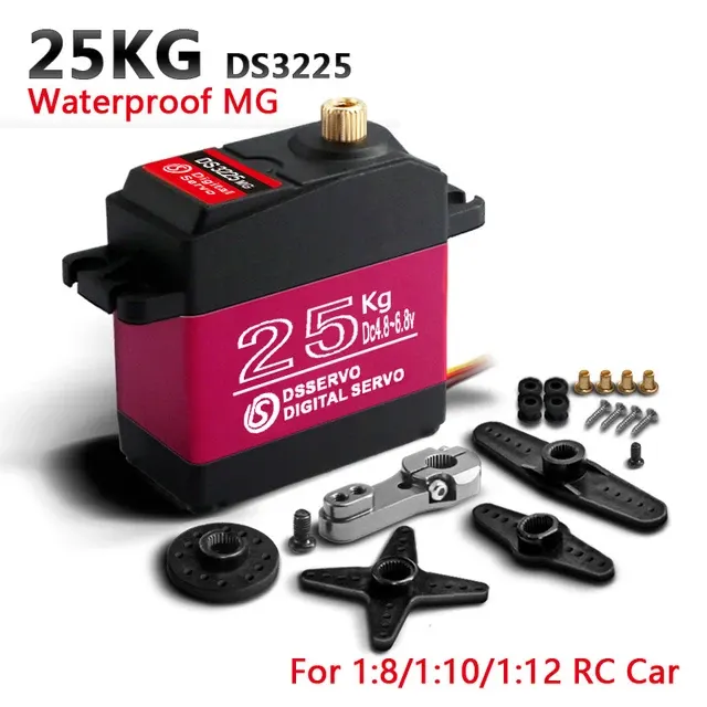 Waterproof Metal Gear Servo for RC Cars 4