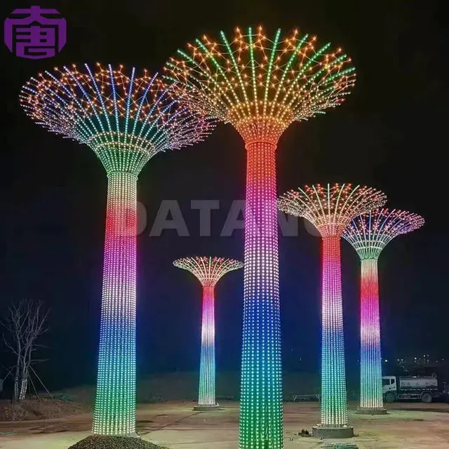 3D Christmas LED Tower Light for Outdoors 2
