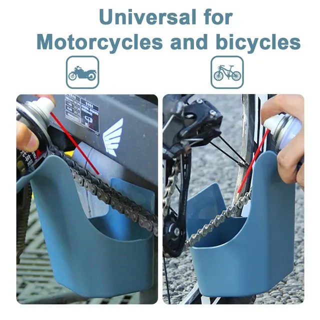 Motorcycle Chain Oil Splash Guard Case 4