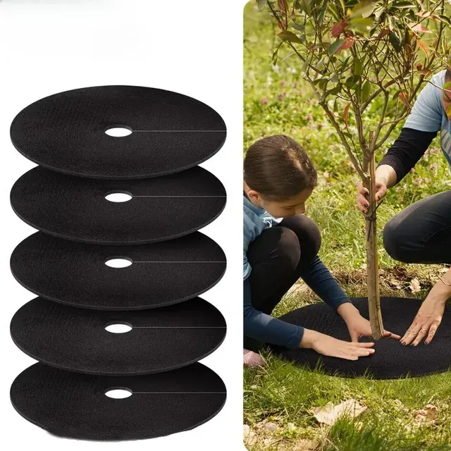 Tree Ring Mulch Mat 4