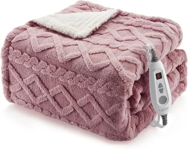 Fleece Heated Blanket 3