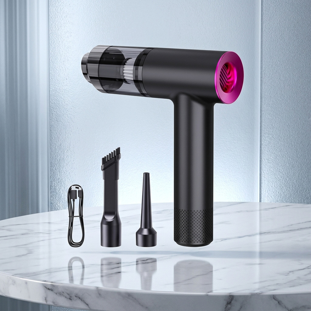 Portable Wireless Cordless Handheld Rechargeable Strong Suction Automotive 4