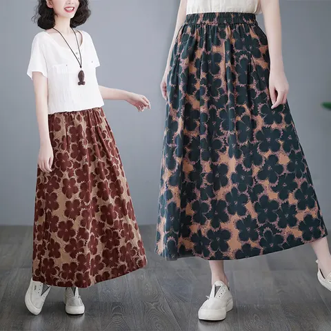 Linen Skirt
