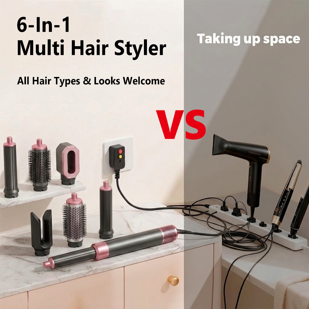 6-in-1 Air Brush Hair Dryer Set 4