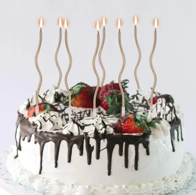 Spiral Birthday Candles 4