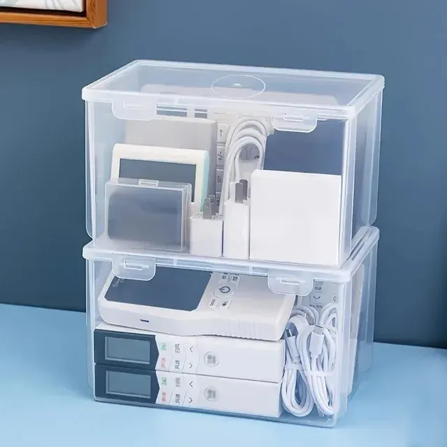 Large Stackable Plastic Storage Box 2
