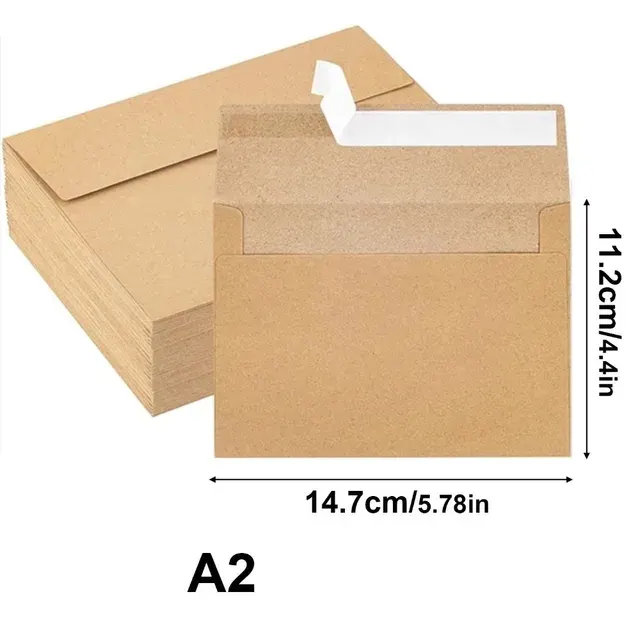 Kraftpapier-Umschlag 3