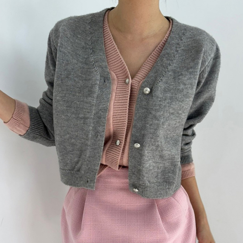 Damen Pullover Zweiteiler-Optik