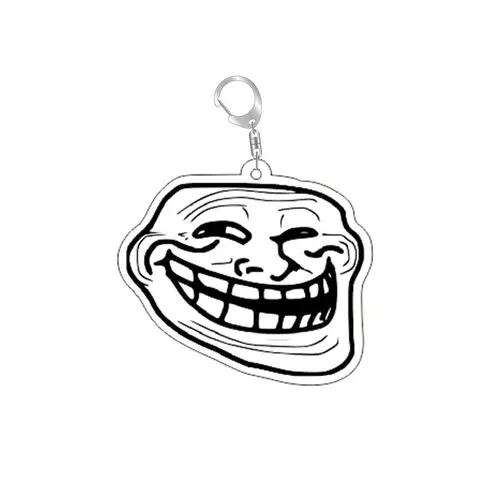 TrollFace Rage-Comic Schlüsselanhänger Geschenk