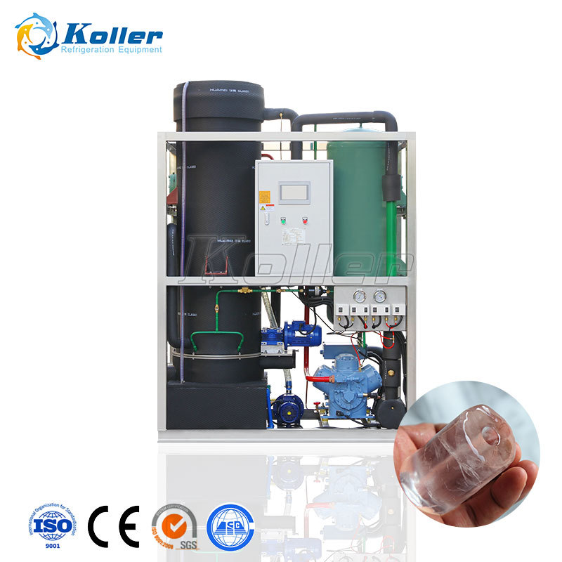 - 5Tons day Tube Ice Making Machine With 3