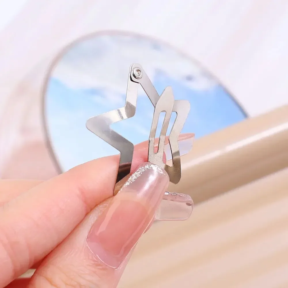 Silver Star Haarspangen-Set für Mädchen – Haarspangen aus 3