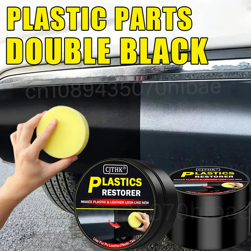 Wax-Based Plastic Restorer for Car Interior 3