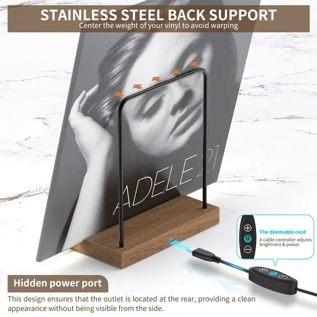 LED Record Stand 4