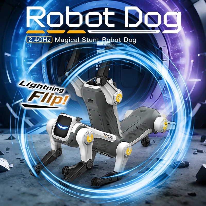 2.4GHz Remote Stunt Robot Dog Toy 2