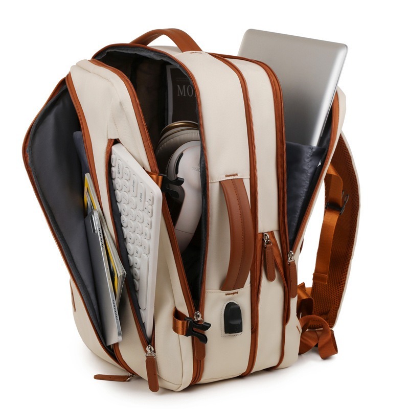 Stylish Large Capacity College Rucksack Unisex Multi-functional Computer 4