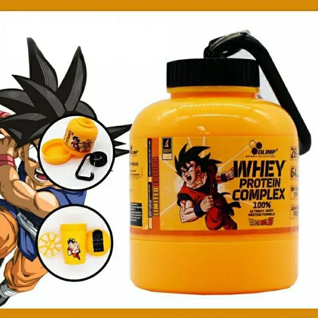 Goku Dragon Ball Funnel Shaker Bottle 4