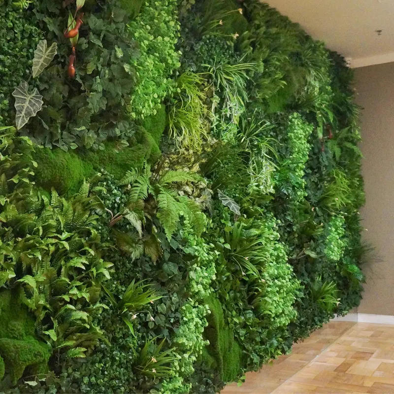 Artificial Jungle Vertical Plant Wall Panels 4