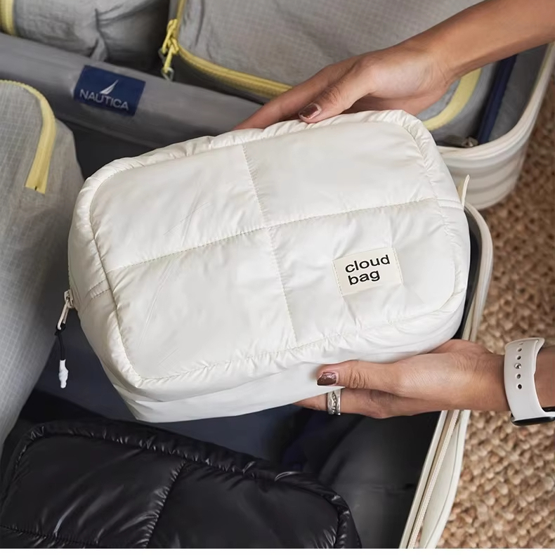 Professional Makeup Bag Tycoon White Black Cosmetic Storage