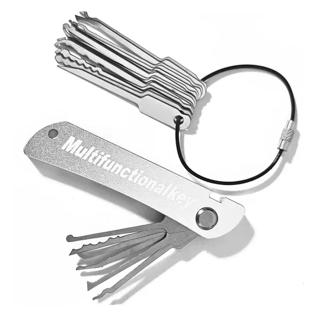 21-Piece Stainless Steel Lockpicking Set 3
