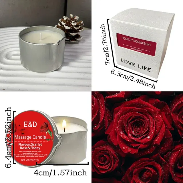 Rose Scented Candle 2