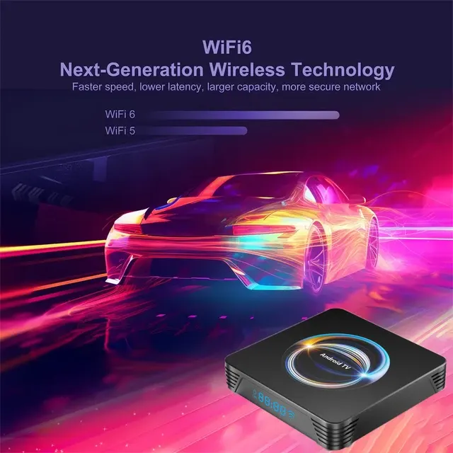 8K Android 16 TV Box 256GB 4
