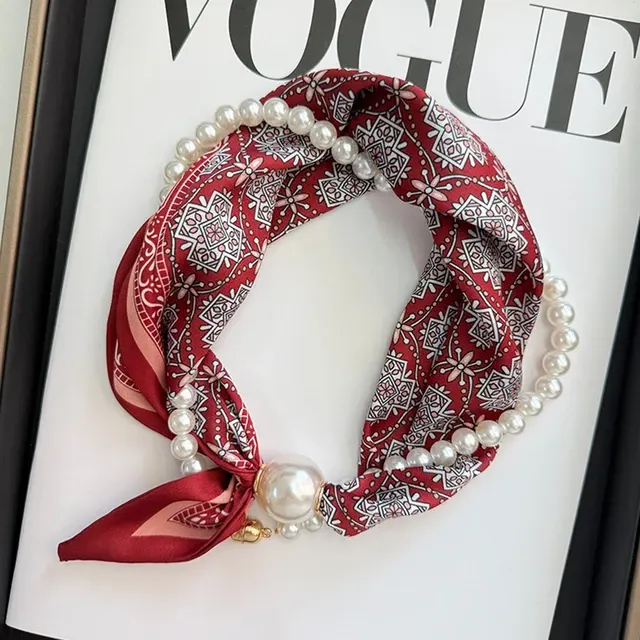 Beaded Scarf 4