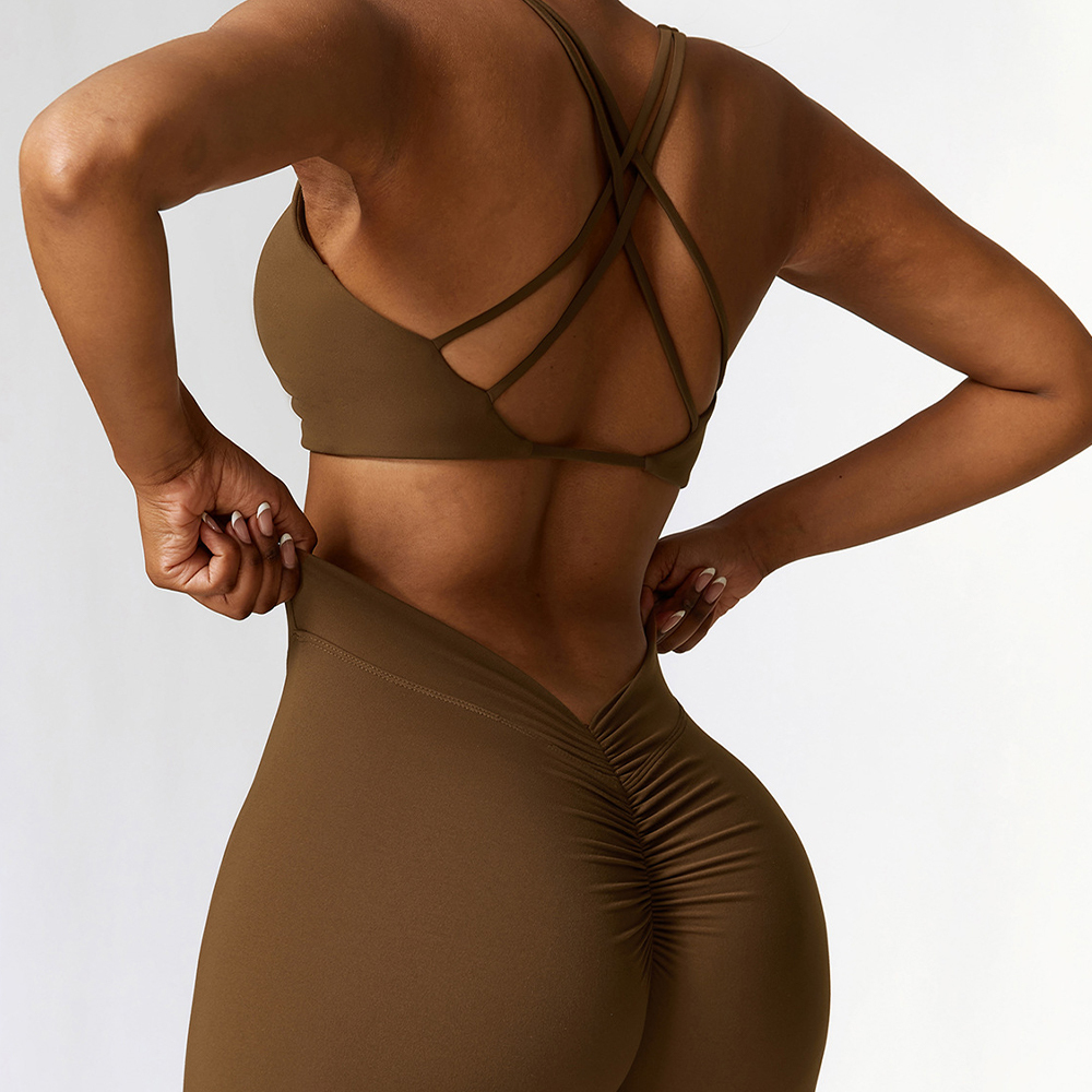 High-Waist Flare Yoga Pants with Butt Lift 3