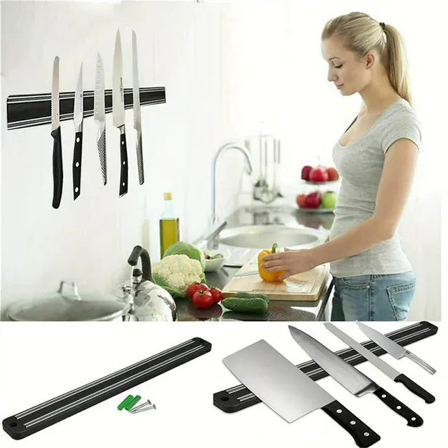 Magnetic Wall Knife Holder Rack 3