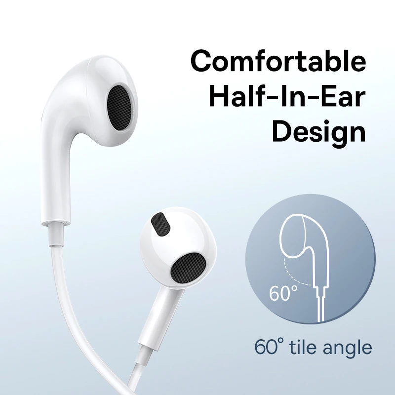 Wired Type-C In-Ear Earphones with Mic 2