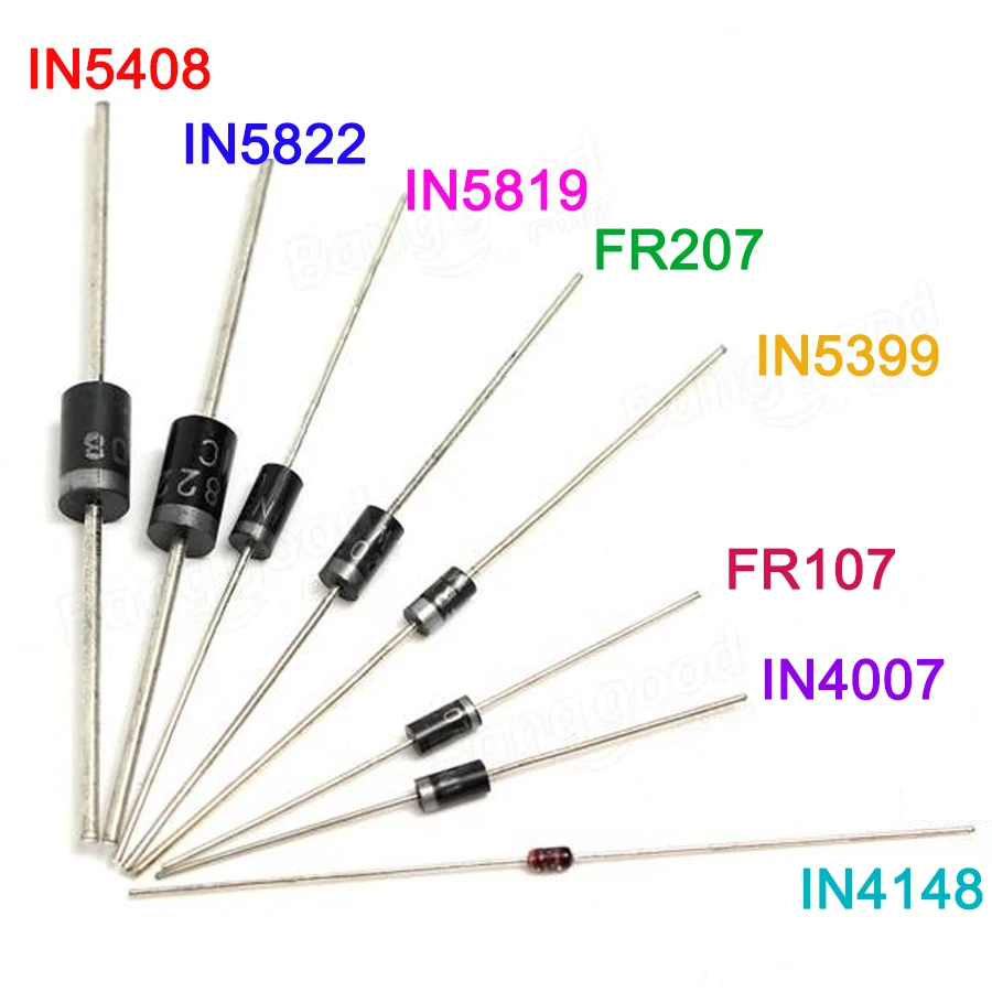 100 Teile los Gleichrichter Diode set Pack 1N4148